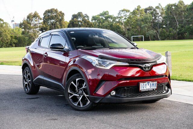 Pre-Owned Toyota C-HR Oakleigh, 2019 Toyota C-HR Atomic Rush & Black Roof Wagon