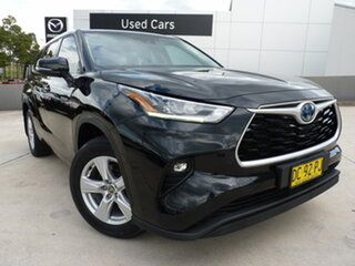2021 Toyota Kluger Axuh78R GX eFour Eclipse Black 6 Speed Constant Variable Wagon Hybrid.