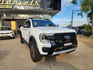 2023 Ford Ranger Wildtrak X Arctic White Sports Automatic Double Cab Pick Up.