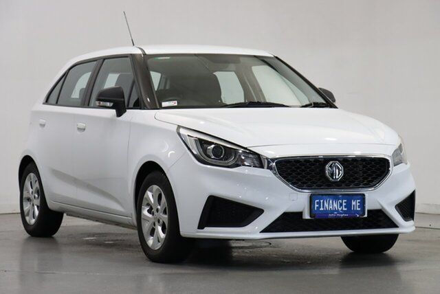 Used MG MG3 SZP1 MY23 Core Victoria Park, 2023 MG MG3 SZP1 MY23 Core Dover White 4 Speed Automatic Hatchback