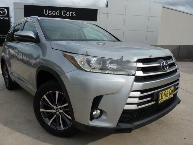 Pre-Owned Toyota Kluger GSU50R MY17 GXL (4x2) Blacktown, 2017 Toyota Kluger GSU50R MY17 GXL (4x2) Silver Storm 8 Speed Automatic Wagon