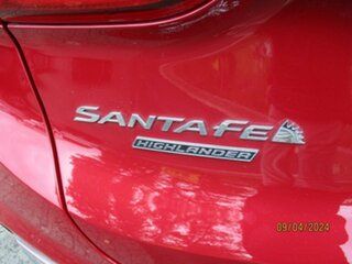 2019 Hyundai Santa Fe TM MY19 Highlander Red 8 Speed Sports Automatic Wagon