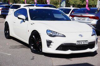 2017 Toyota 86 ZN6 GT White 6 Speed Sports Automatic Coupe.