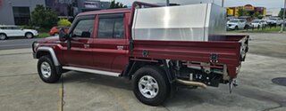2021 Toyota Landcruiser VDJ79R GXL Double Cab Red 5 Speed Manual Cab Chassis