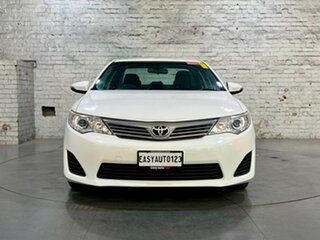 2013 Toyota Camry ASV50R Altise White 6 Speed Sports Automatic Sedan.