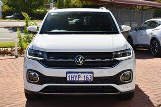 2023 Volkswagen T-Cross C11 MY23 85TSI DSG FWD Style Pure White 7 Speed Sports Automatic Dual Clutch.