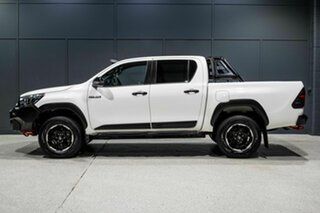 2020 Toyota Hilux GUN126R MY19 Upgrade Rugged X (4x4) White 6 Speed Manual Double Cab Pick Up.