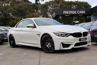 2018 BMW M4 F83 LCI Competition M-DCT White 7 Speed Sports Automatic Dual Clutch Convertible