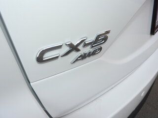 2018 Mazda CX-5 KF4WLA Akera SKYACTIV-Drive i-ACTIV AWD Snowflake White 6 Speed Sports Automatic