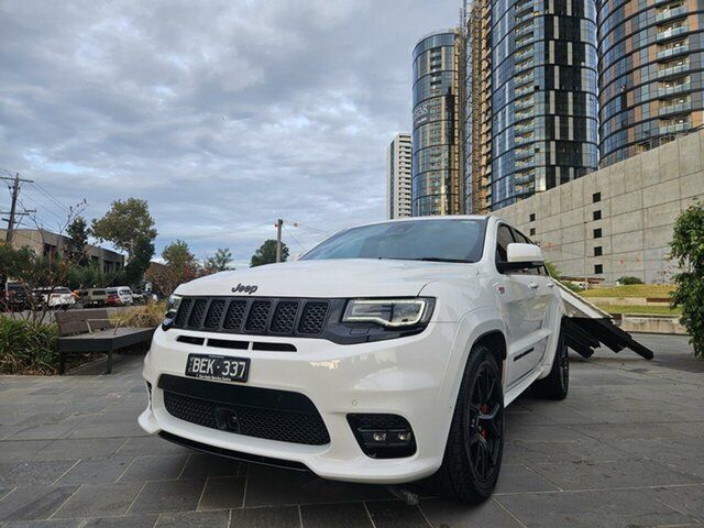 Used Jeep Grand Cherokee WK MY19 SRT South Melbourne, 2019 Jeep Grand Cherokee WK MY19 SRT White 8 Speed Sports Automatic Wagon