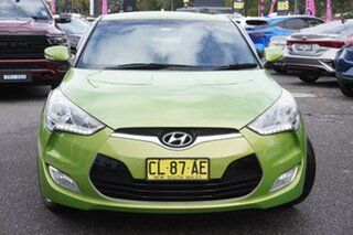 2013 Hyundai Veloster FS2 Coupe D-CT Green 6 Speed Sports Automatic Dual Clutch Hatchback.