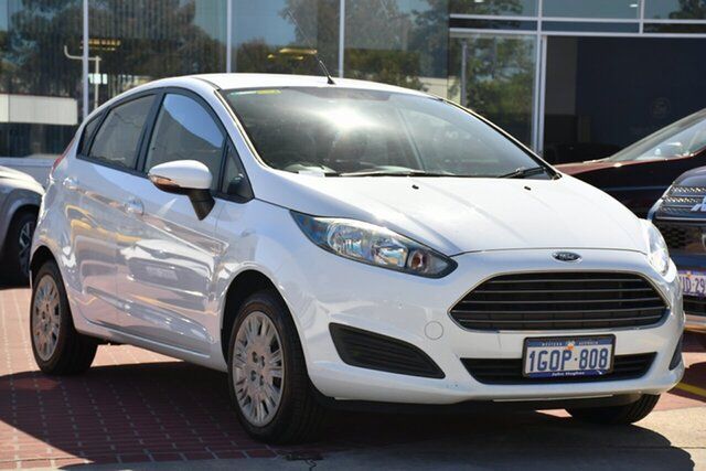 Used Ford Fiesta WZ Ambiente PwrShift Victoria Park, 2017 Ford Fiesta WZ Ambiente PwrShift White 6 Speed Sports Automatic Dual Clutch Hatchback