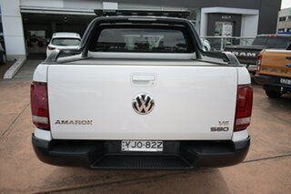 2019 Volkswagen Amarok 2H MY20 TDI580 Highline Black 4Motion White 8 Speed Automatic