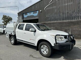 2016 Holden Colorado RG MY16 LS Crew Cab White 6 Speed Sports Automatic Cab Chassis.