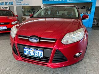 2013 Ford Focus LW MkII Trend Red 5 Speed Manual Hatchback.