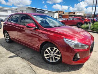 2017 Hyundai i30 GD4 Series II MY17 Active Red 6 Speed Automatic Hatchback.