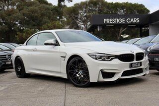 2018 BMW M4 F83 LCI Competition M-DCT White 7 Speed Sports Automatic Dual Clutch Convertible.