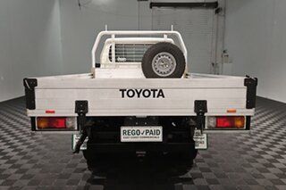 2018 Toyota Landcruiser VDJ79R Workmate White 5 speed Manual Cab Chassis