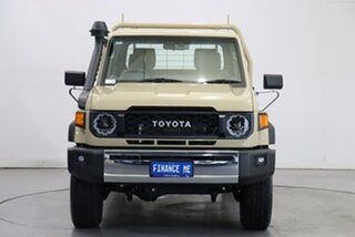 2023 Toyota Landcruiser Vdjl79R GXL Double Cab Sandy Taupe 5 Speed Manual Cab Chassis.
