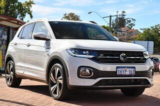 2023 Volkswagen T-Cross C11 MY23 85TSI DSG FWD Style Pure White 7 Speed Sports Automatic Dual Clutch.