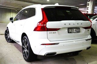 2021 Volvo XC60 UZ MY21 D4 AWD Inscription White 8 Speed Sports Automatic Wagon