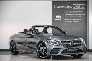 2023 Mercedes-Benz C-Class A205 803+053MY C300 9G-Tronic Selenite Grey 9 Speed Sports Automatic.
