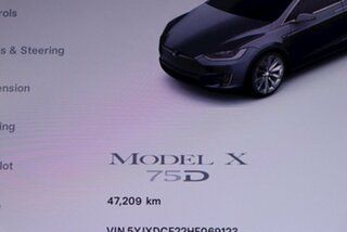 2017 Tesla Model X 75D AWD Grey 1 Speed Reduction Gear Wagon