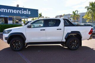 2023 Toyota Hilux GUN126R Rogue Double Cab White 6 Speed Sports Automatic Utility.
