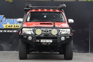 2013 Toyota Hilux KUN26R MY14 SR5 Double Cab Red 5 Speed Manual Utility.
