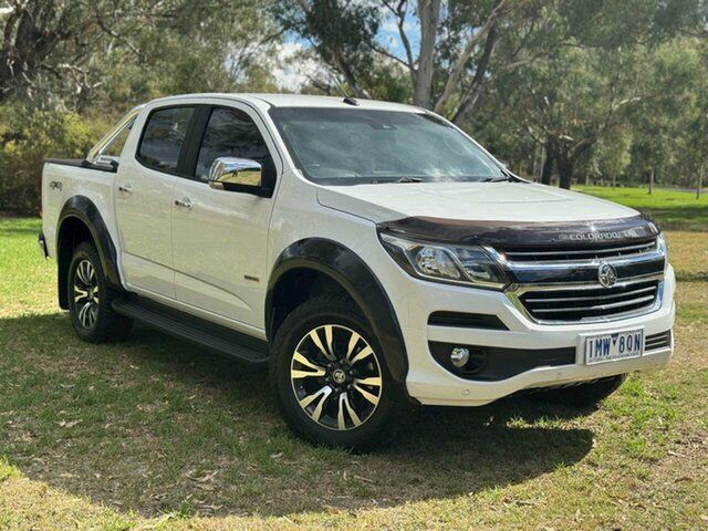Used Holden Colorado RG MY18 LTZ Pickup Crew Cab Wodonga, 2018 Holden Colorado RG MY18 LTZ Pickup Crew Cab White 6 Speed Sports Automatic Utility