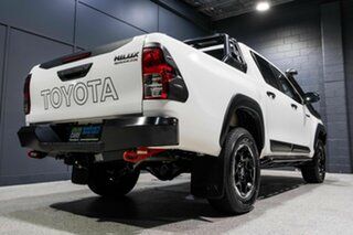 2020 Toyota Hilux GUN126R MY19 Upgrade Rugged X (4x4) White 6 Speed Manual Double Cab Pick Up