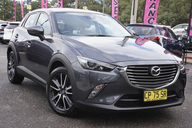 Used Mazda CX-3 DK2W7A sTouring SKYACTIV-Drive Phillip, 2017 Mazda CX-3 DK2W7A sTouring SKYACTIV-Drive Grey 6 Speed Sports Automatic Wagon