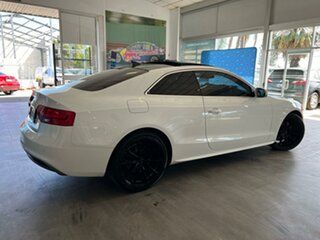 2014 Audi A5 8T MY14 S Tronic Quattro White 7 Speed Sports Automatic Dual Clutch Coupe