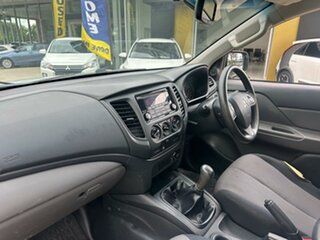 2015 Mitsubishi Triton MQ MY16 GLX White 6 Speed Manual Single Cab Cab Chassis