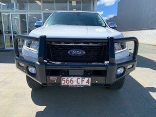 2021 Ford Ranger PX MkIII 2021.25MY XLT White 6 Speed Sports Automatic Double Cab Pick Up.