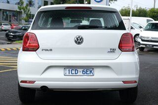 2014 Volkswagen Polo 6R MY15 66TSI Trendline White 5 Speed Manual Hatchback