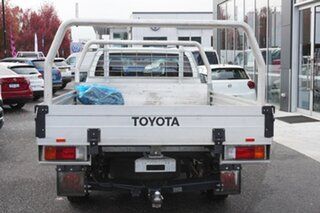 2019 Toyota Hilux TGN121R Workmate 4x2 White 6 Speed Sports Automatic Cab Chassis