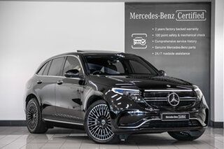 2021 Mercedes-Benz EQC N293 801+051MY EQC400 4MATIC Electric Art Line Obsidian Black 1 Speed.