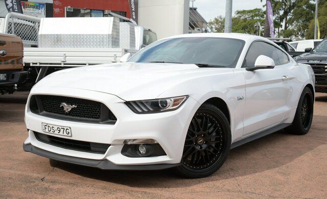 Used Ford Mustang FM MY17 Fastback GT 5.0 V8 Brookvale, 2017 Ford Mustang FM MY17 Fastback GT 5.0 V8 White 6 Speed Automatic Coupe