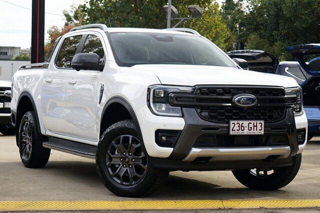 Used Ford Ranger PY 2022MY Wildtrak Toowoomba, 2022 Ford Ranger PY 2022MY Wildtrak White 10 Speed Sports Automatic Double Cab Pick Up