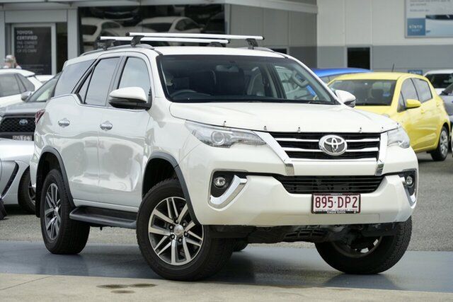 Used Toyota Fortuner GUN156R Crusade North Lakes, 2018 Toyota Fortuner GUN156R Crusade Crystal Pearl 6 Speed Automatic Wagon