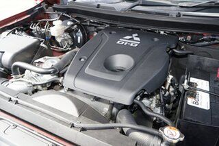 2016 Mitsubishi Triton MQ MY17 GLS Double Cab Red 5 Speed Sports Automatic Utility