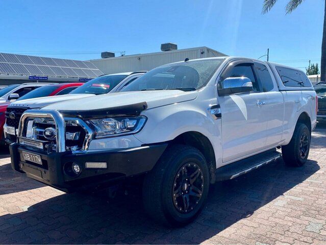 Used Ford Ranger PX MkII XLT Super Cab Christies Beach, 2017 Ford Ranger PX MkII XLT Super Cab White 6 Speed Sports Automatic Utility