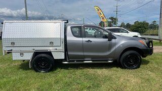 2012 Mazda BT-50 XT (4x4) Grey 6 Speed Manual Freestyle Cab Chassis