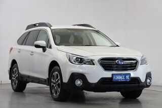 2019 Subaru Outback B6A MY19 2.0D CVT AWD White 7 Speed Constant Variable Wagon.