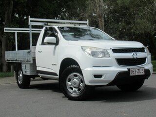 2015 Holden Colorado RG MY15 LS 4x2 White 6 Speed Sports Automatic Cab Chassis.