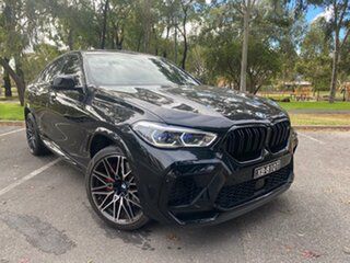 2021 BMW X6 M F96 Competition Coupe M Steptronic M xDrive Black 8 Speed Sports Automatic Wagon.