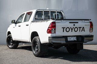 2022 Toyota Hilux GUN125R Workmate Double Cab White 6 Speed Sports Automatic Utility