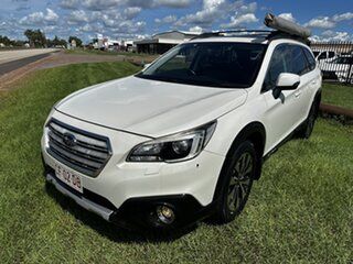 2016 Subaru Outback B6A MY16 2.0D CVT AWD Premium White 7 Speed Constant Variable Wagon.