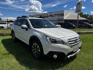 2016 Subaru Outback B6A MY16 2.0D CVT AWD Premium White 7 Speed Constant Variable Wagon.